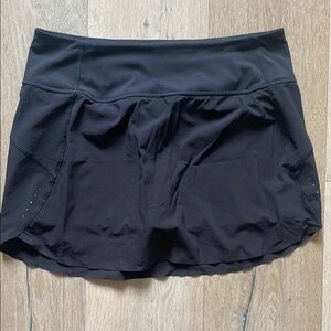 Athleta Black Skorts Lightweight Moisture-Wicking